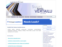 Tablet Screenshot of luottokortti.com